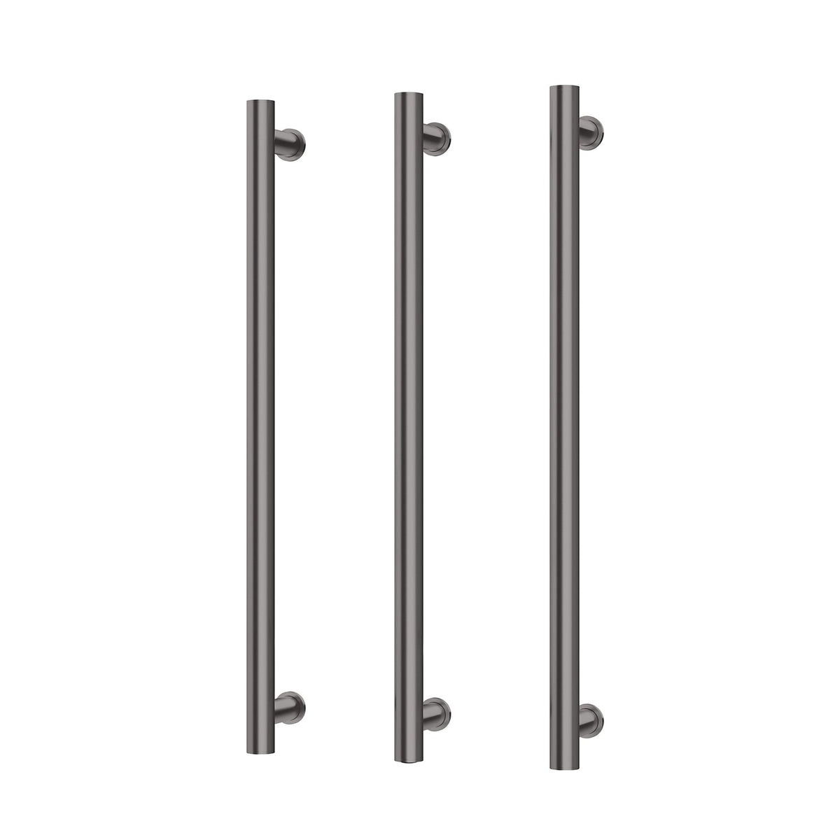 Heated Triple Towel Rail Round 800mm