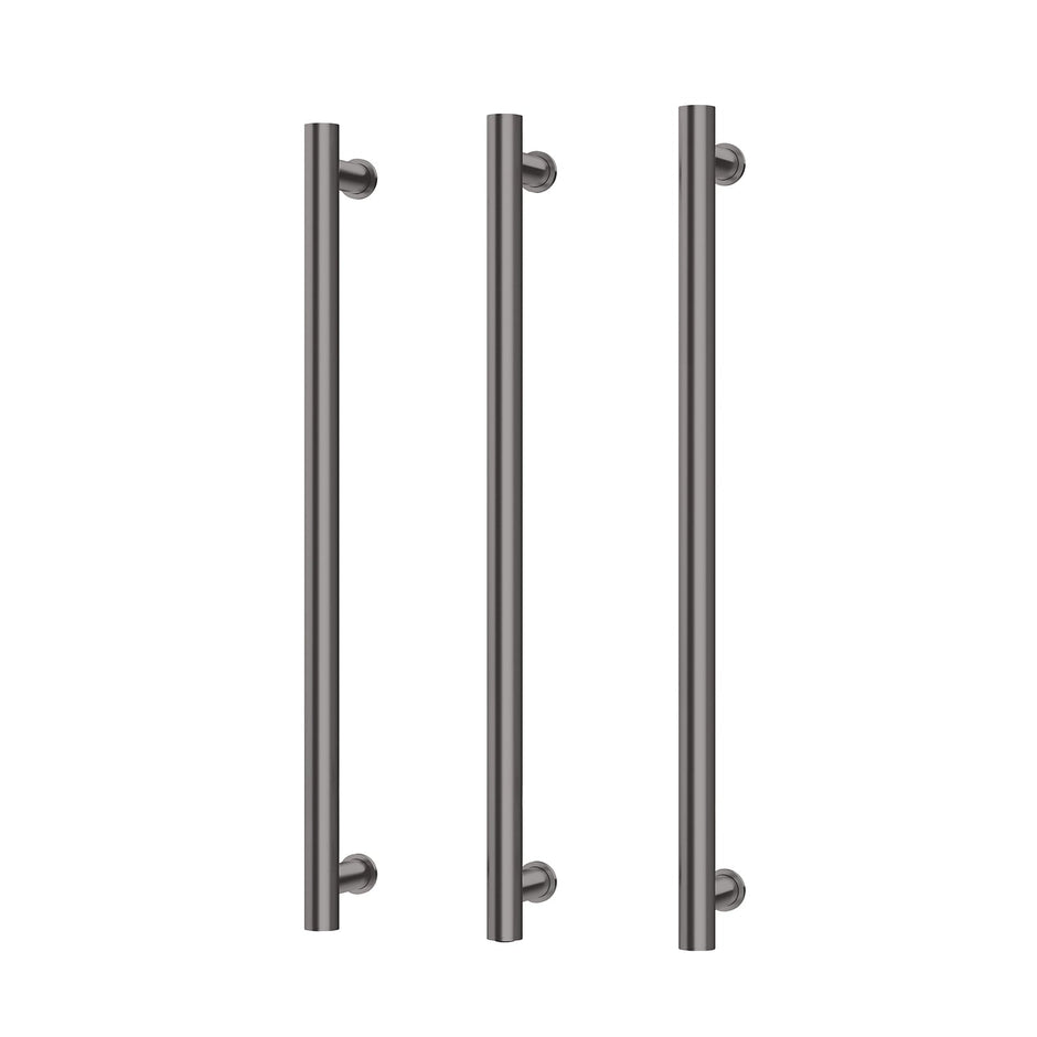 Heated Triple Towel Rail Round 800mm