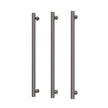 Heated Triple Towel Rail Round 800mm