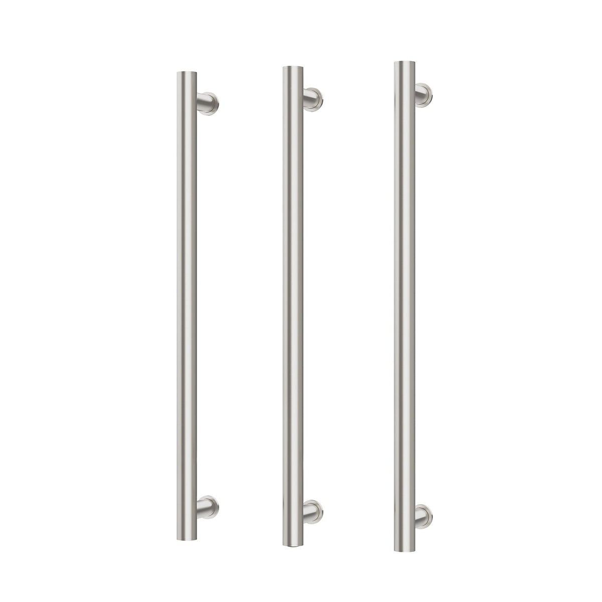 Heated Triple Towel Rail Round 800mm