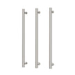 Heated Triple Towel Rail Round 800mm