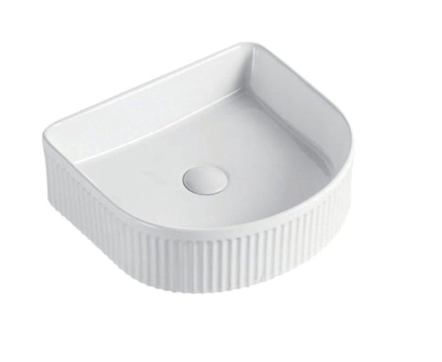 Zumi Linea Fluted Above Counter Basin