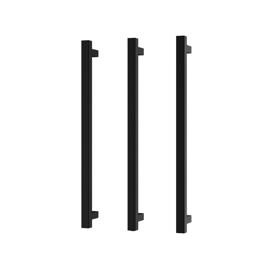 Heated Triple Towel Rail Square 600mm