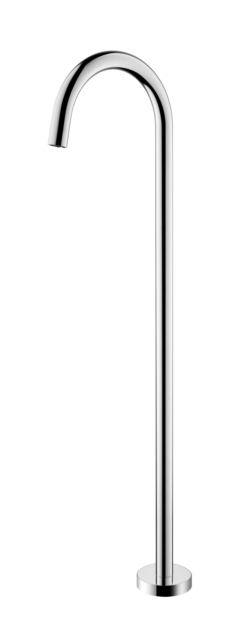Zenmo Jess Floor Standing Bath Filler in Chrome
