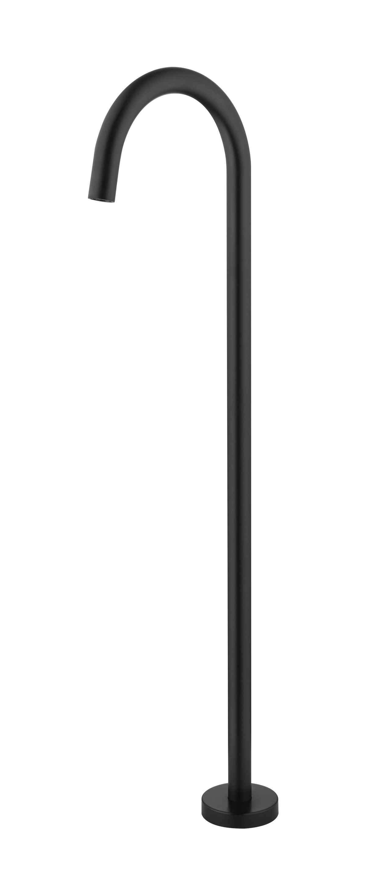 Zenmo Jess Floor Standing Bath Filler in Matte Black
