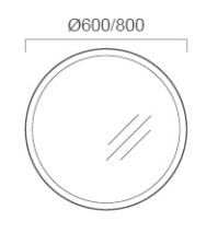 Zenmo Eclipse Round LED Mirror