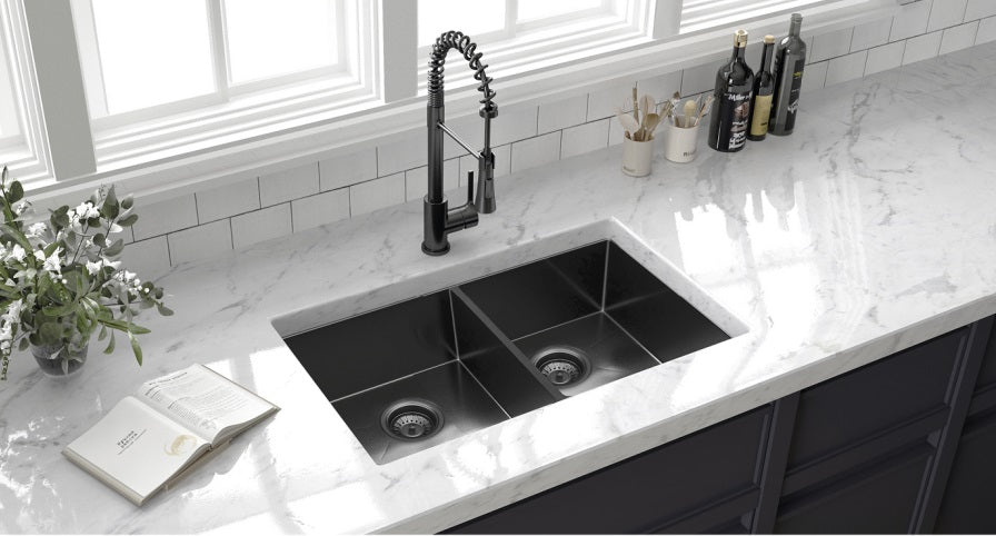 Zenmo Nixon Double Bowl Undermount Sink lifestyle