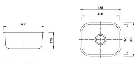Zenmo Moro 20L Undermount Sink