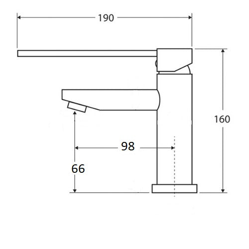 Zenmo Jess Care Basin Mixer