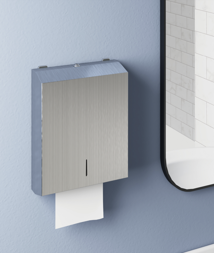 Zenmo Mobi Paper Towel Dispenser with Viewing Window lifestyle