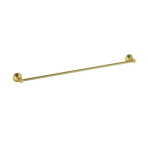 Ikon Clasico Towel Rail Single 800mm in Brushed Gold