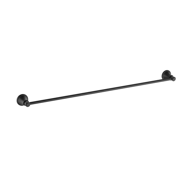 Ikon Clasico Towel Rail Single 800mm in Matte Black
