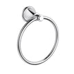 Ikon Clasico Towel Ring in Chrome