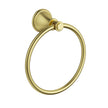 Ikon Clasico Towel Ring in Brushed Gold