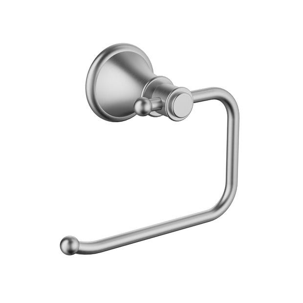 Ikon Clasico Toilet Roll Holder in Brushed Nickel