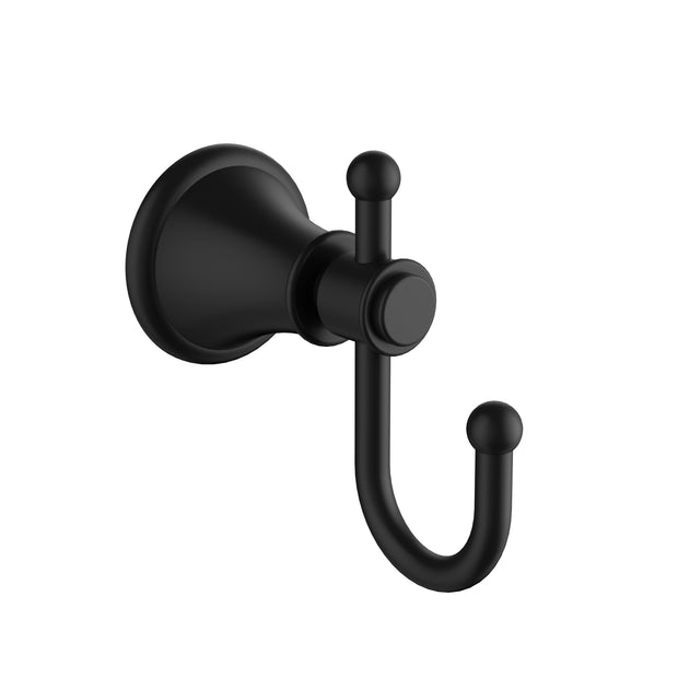 Ikon Clasico Robe Hook in Matte Black