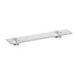 Ikon Clasico Shelf Glass in Chrome