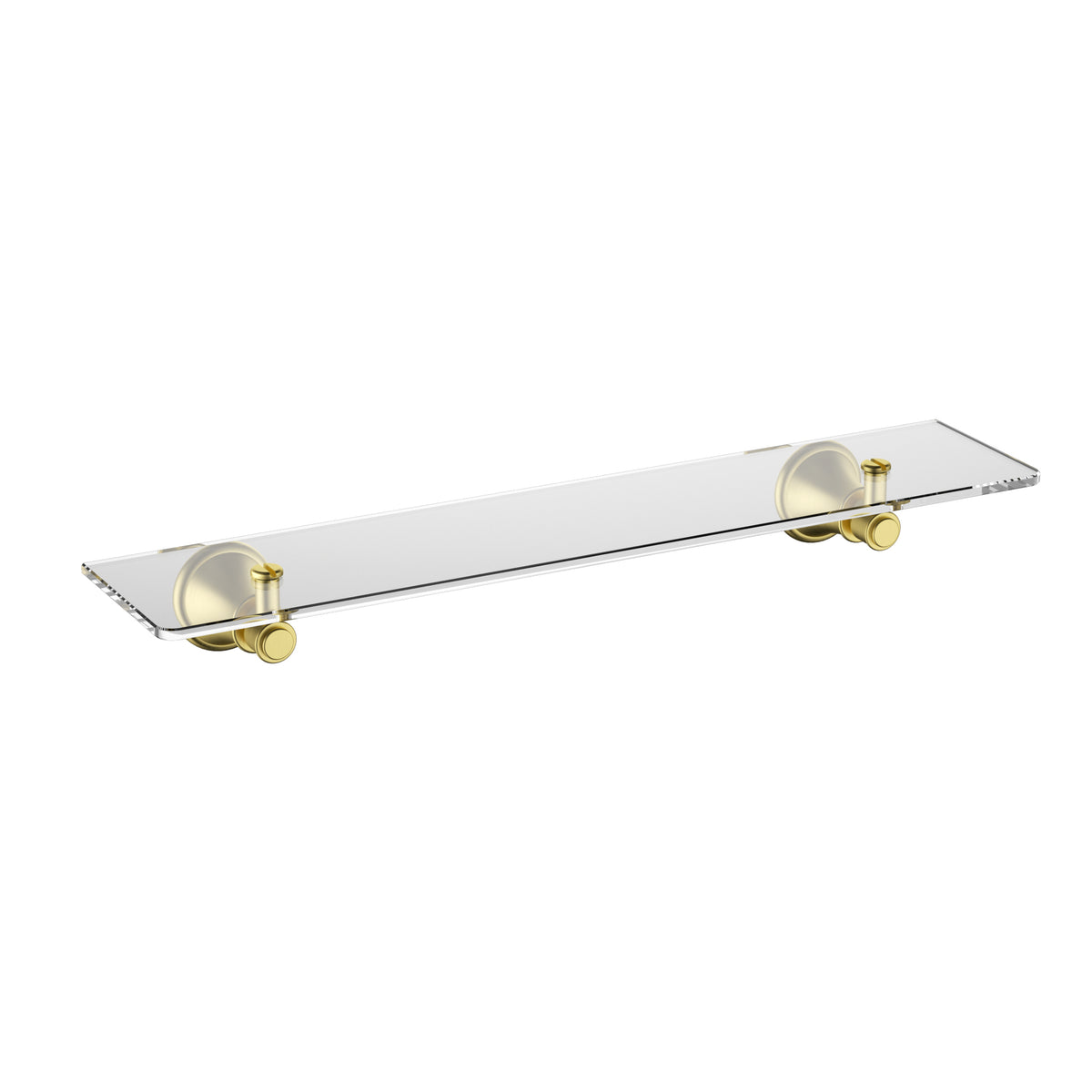Ikon Clasico Shelf Glass in Brushed Gold