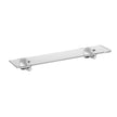 Ikon Clasico Shelf Glass in Brushed Nickel