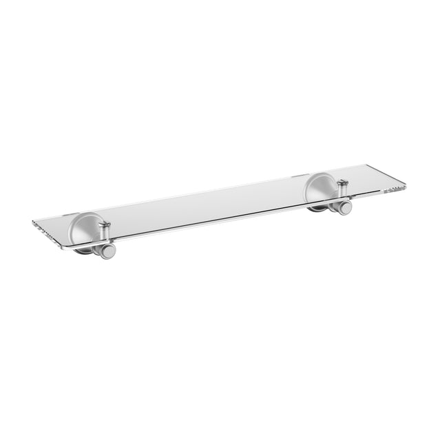 Ikon Clasico Shelf Glass in Brushed Nickel