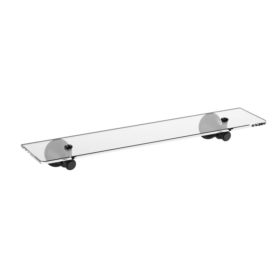 Ikon Clasico Shelf Glass in Matte Black