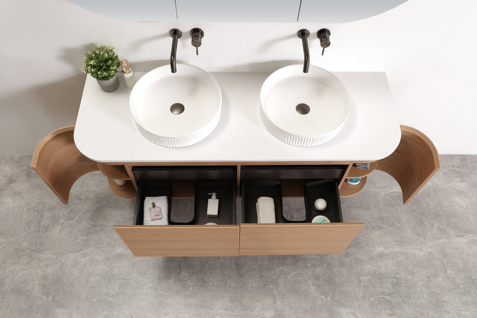 Zenmo Milan Wall Hung Vanity 1500mm lifestyle