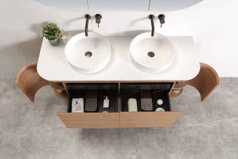 Zenmo Milan Wall Hung Vanity 1500mm lifestyle