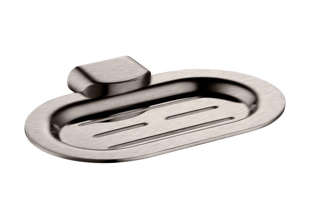 Zenmo Kenzo Soap Dish in Brushed Nickel