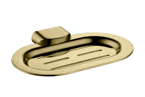 Zenmo Kenzo Soap Dish in Brushed Brass