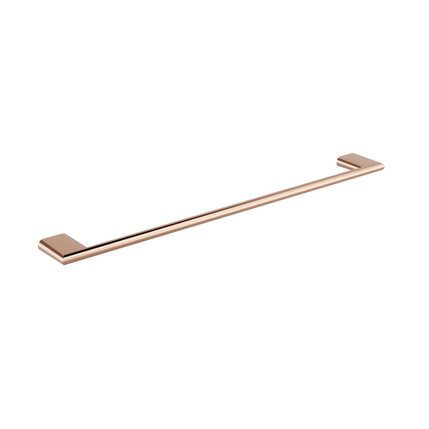 Zenmo Kenzo 60cm Single Towel Rail in Champagne Copper