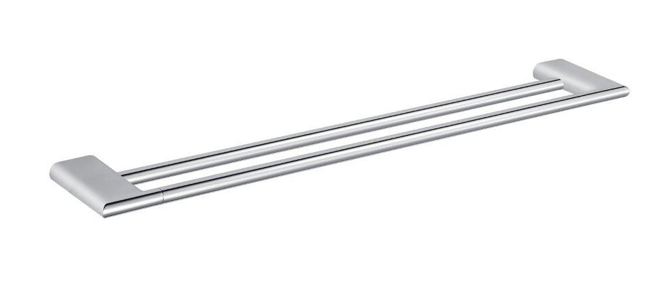 Zenmo Kenzo 75cm Double Towel Rail in Chrome