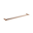 Zenmo Kenzo 75cm Double Towel Rail in Champagne Copper