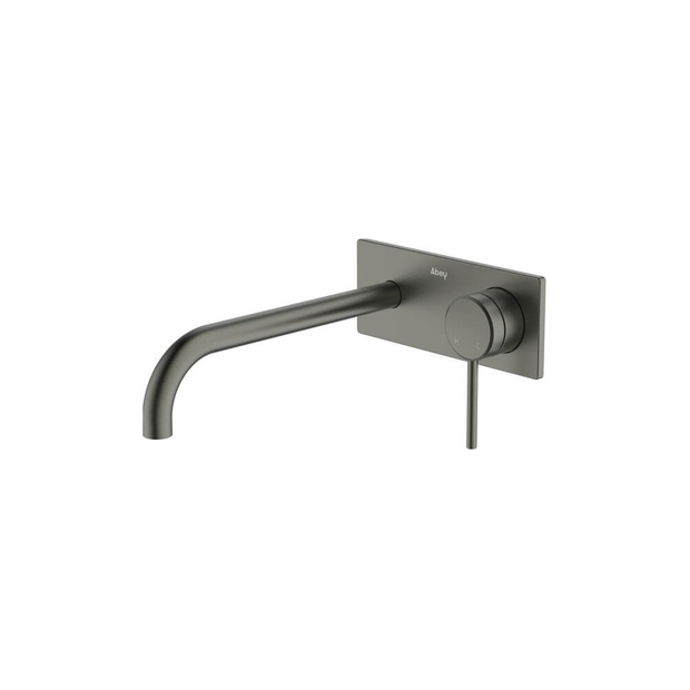 Poco Wall Basin/Bath Set 220mm Lead Free in Gun Metal - One cover plate