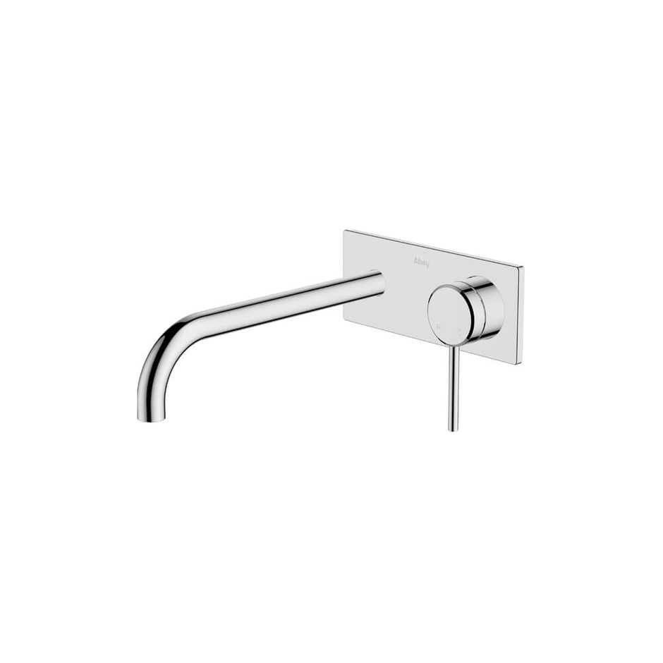 Poco Wall Basin/Bath Set 220mm Lead Free in Chrome - One cover plate