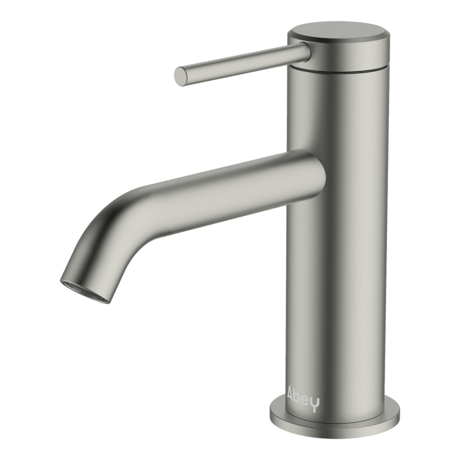 Poco Basin Mixer in Brushed Nickel