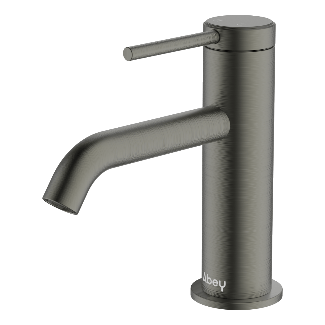 Poco Basin Mixer in Gun Metal