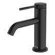 Poco Knurled Basin Mixer in Black