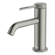 Poco Knurled Basin Mixer in Brushed Nickel