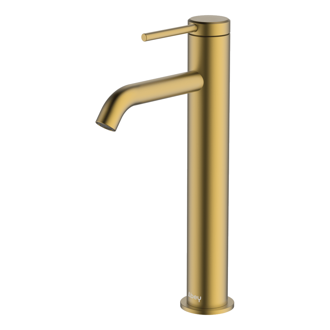 Poco High Basin Mixer in Brushed Brass