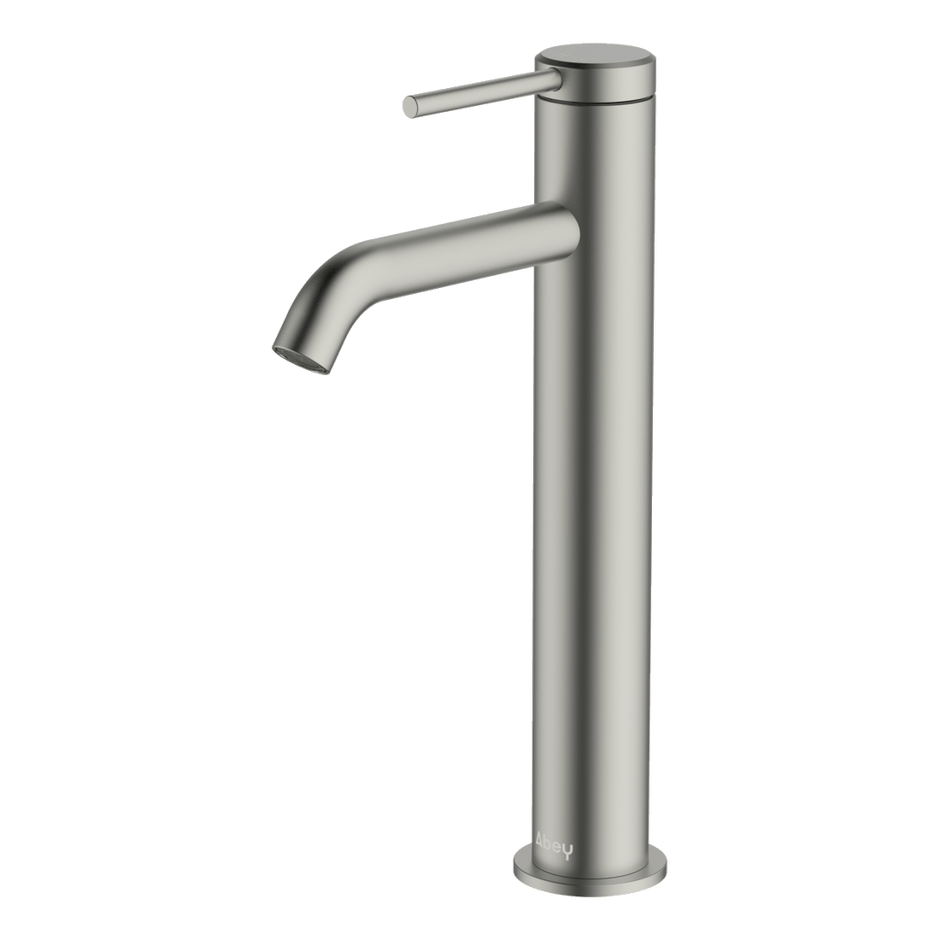 Poco High Basin Mixer in Brushed Nickel