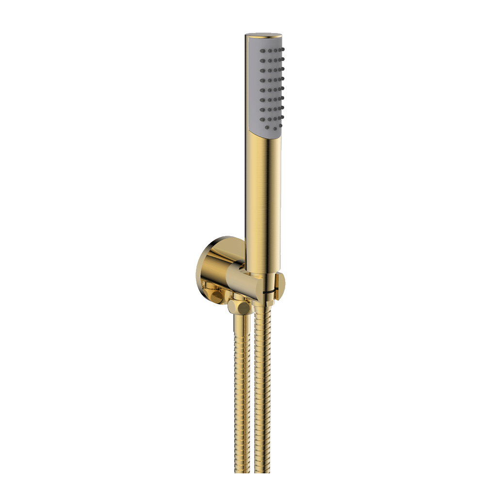 Hand Shower Set in Brushed Brass