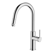 Poco Pull Out Kitchen Mixer in Chrome