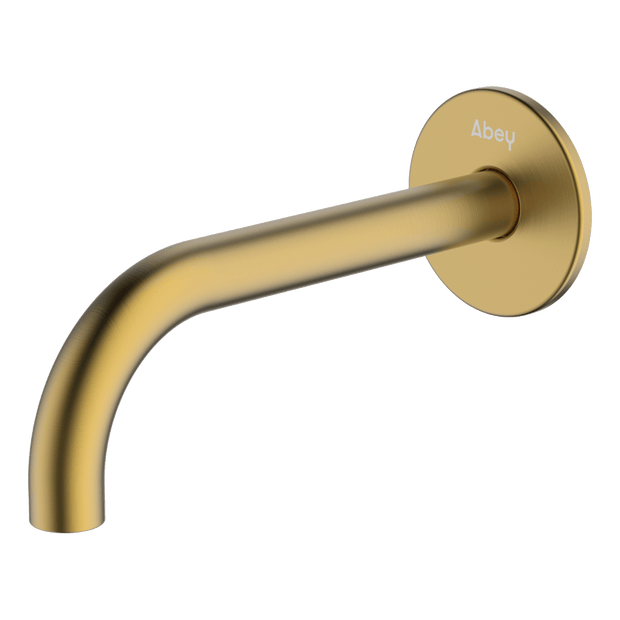 Poco Basin Spout 165mm in Brushed Brass