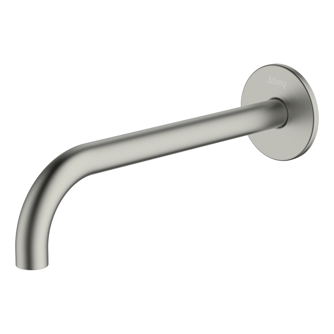 Poco Basin Spout 220mm in Brushed Nickel