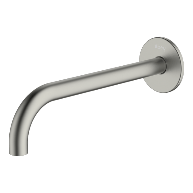Poco Basin Spout 220mm in Brushed Nickel