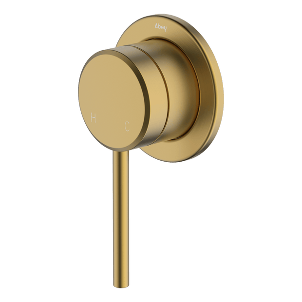 Poco Shower Mixer in Brushed Brass