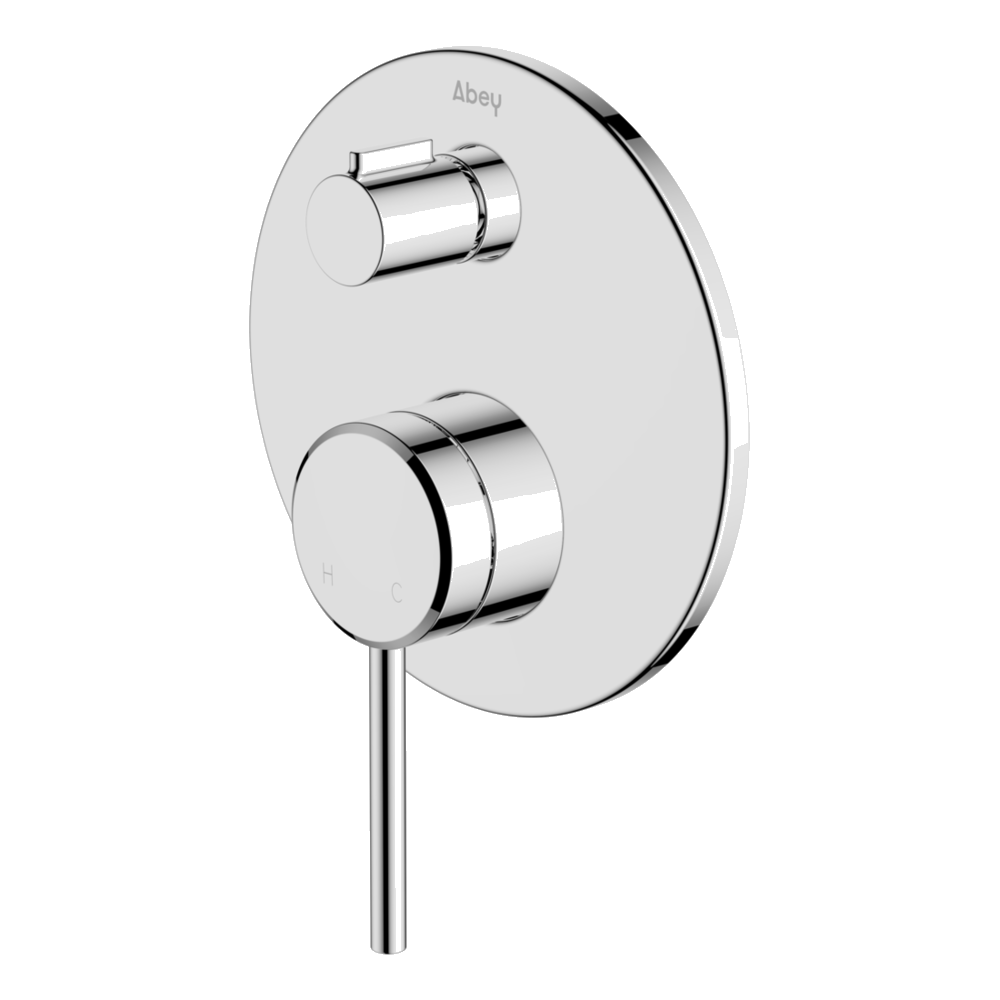 Poco Diverter Mixer in Chrome