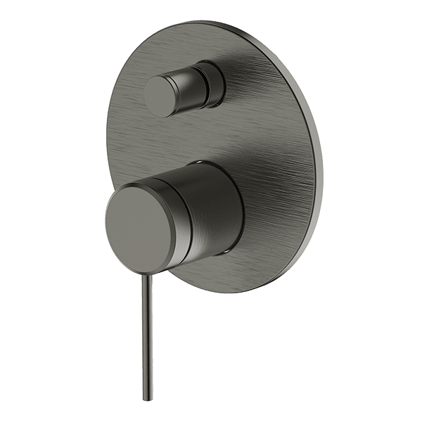 Poco Diverter Mixer in Gun Metal