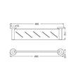 Zenmo Jess Stainless Steel Shelf