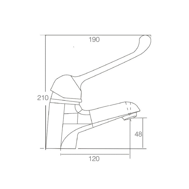 Zenmo Mobi Care Fixed Basin Mixer